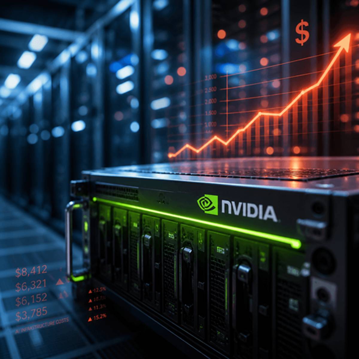 Nvidia Warns Top Customers: AI Server Prices Jumping 15%+