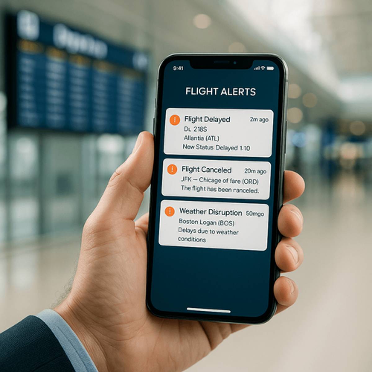 Flighty Adds Real-Time Airport Disruption Alerts