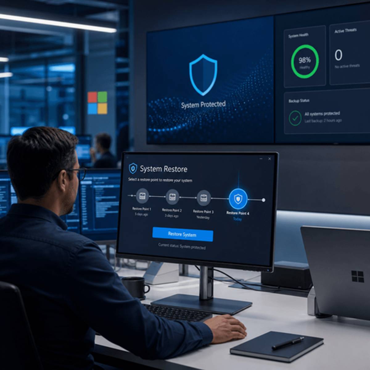 Microsoft's Point-in-Time Restore Tackles the CrowdStrike Crisis