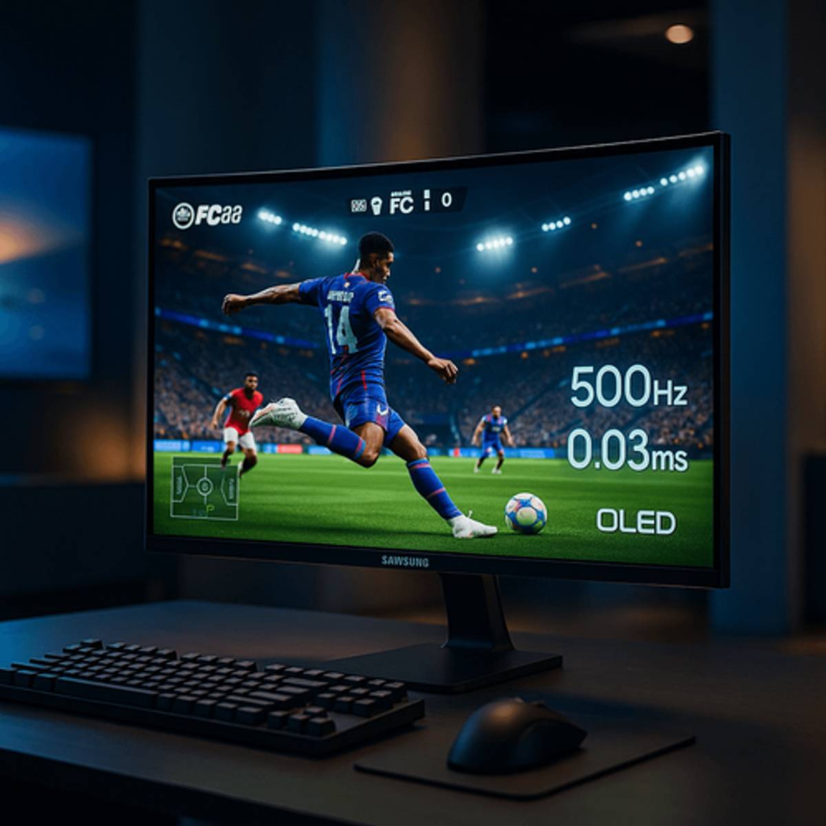 Samsung Unveils 500Hz OLED Monitor at European Gaming Showdown
