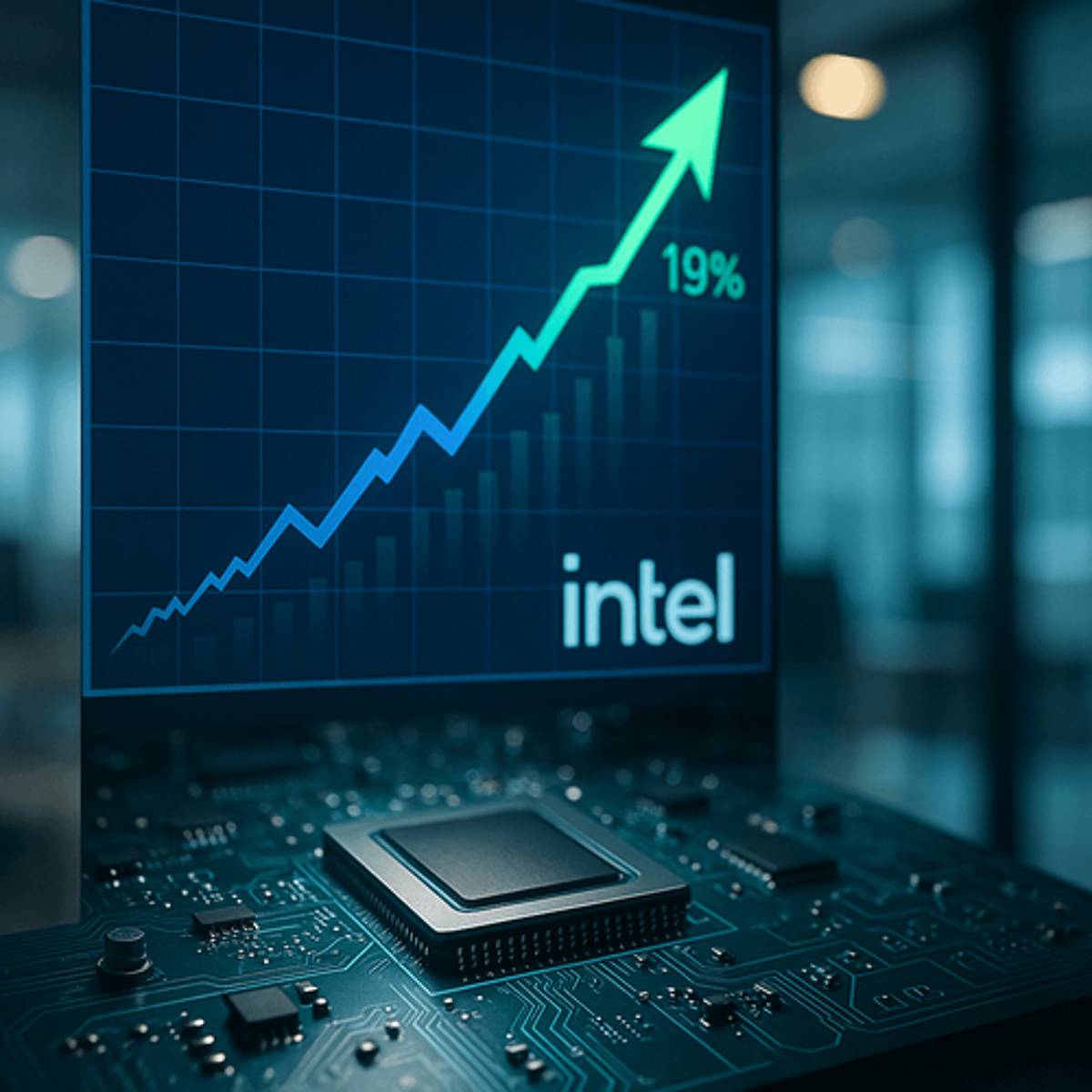 Intel Stock Rockets 19% on Surprise Earnings Beat