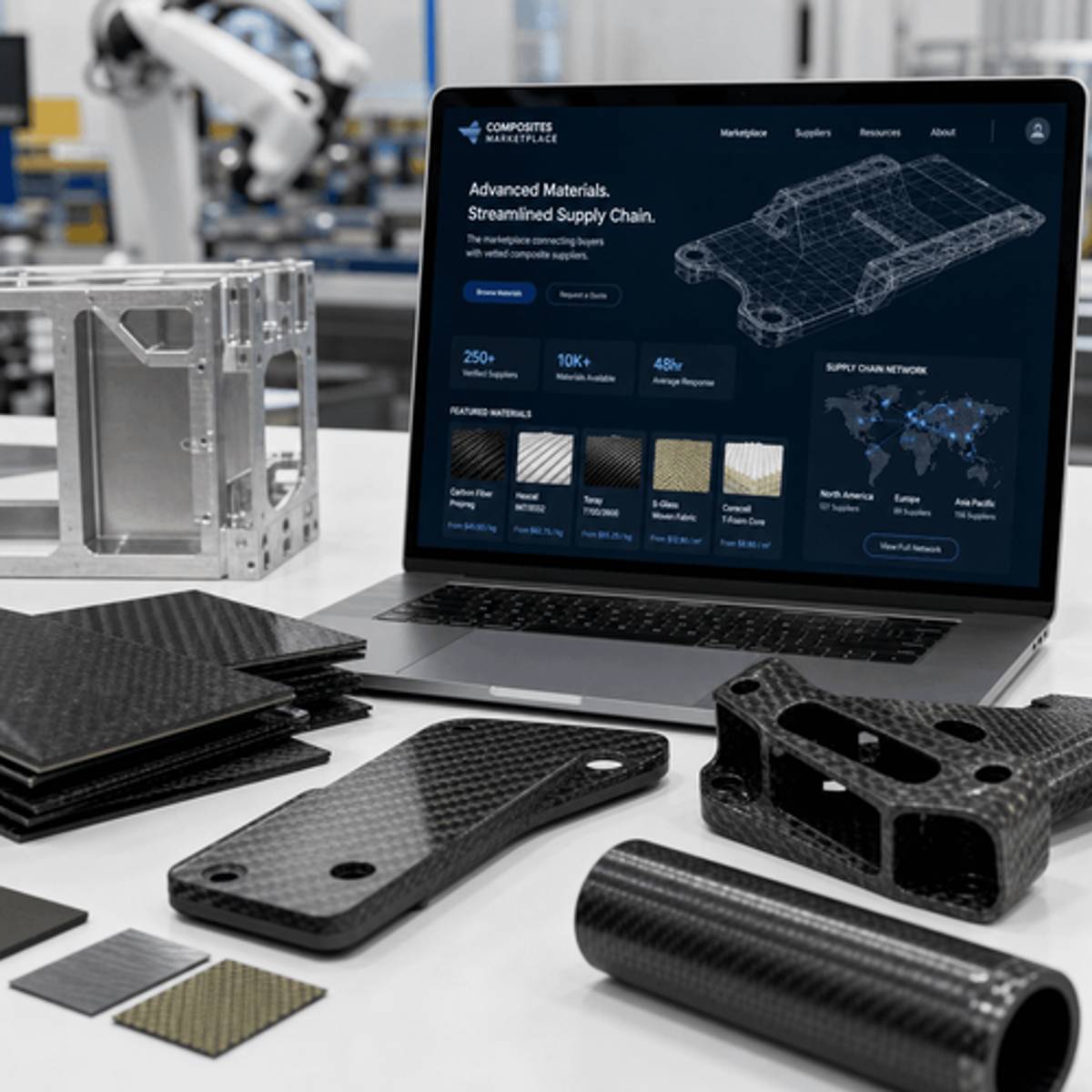 Ex-Anduril Engineer Raises $42M for Composite Parts Marketplace