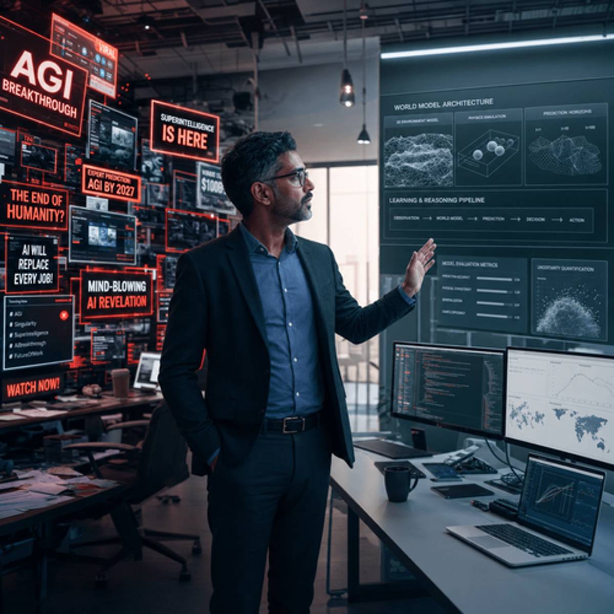 AMI Labs CEO rejects 'AGI' hype in AI terminology debate