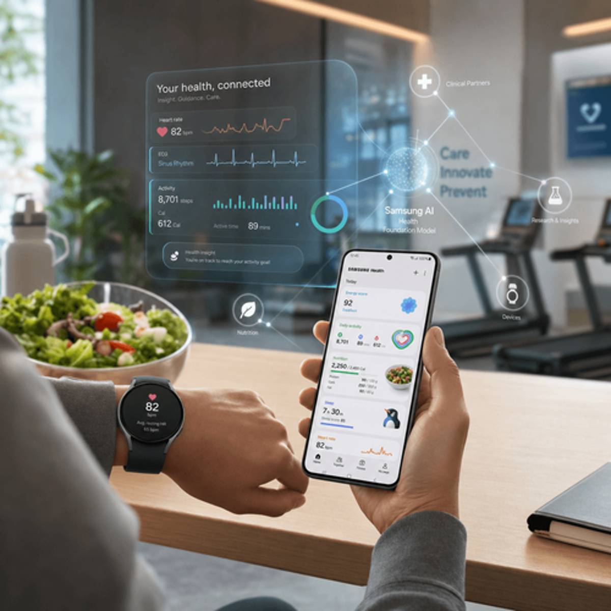 Samsung's AI Health Vision: Closing the 'Missing Miles' of Care