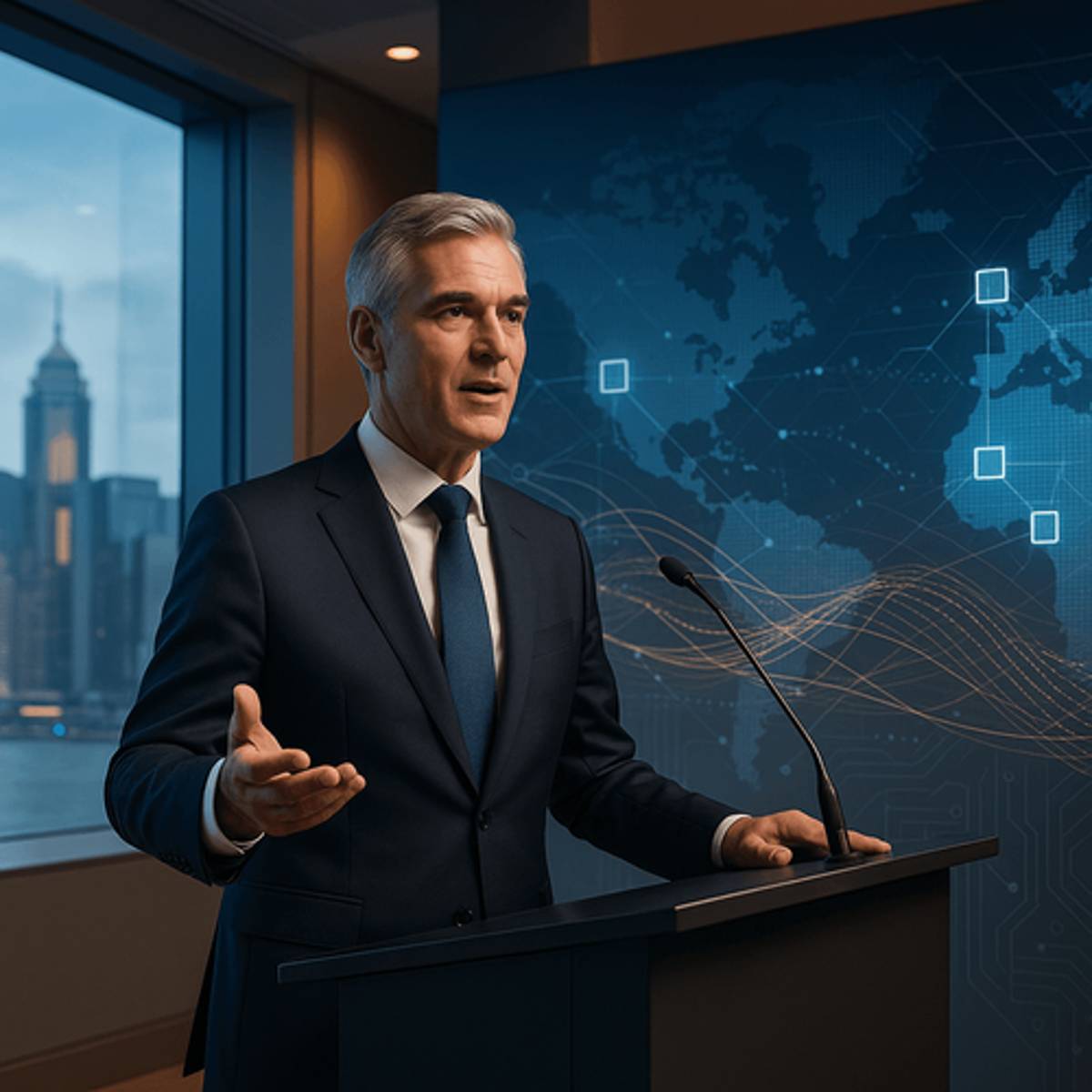 Standard Chartered CEO: All Global Transactions Moving to Blockchain