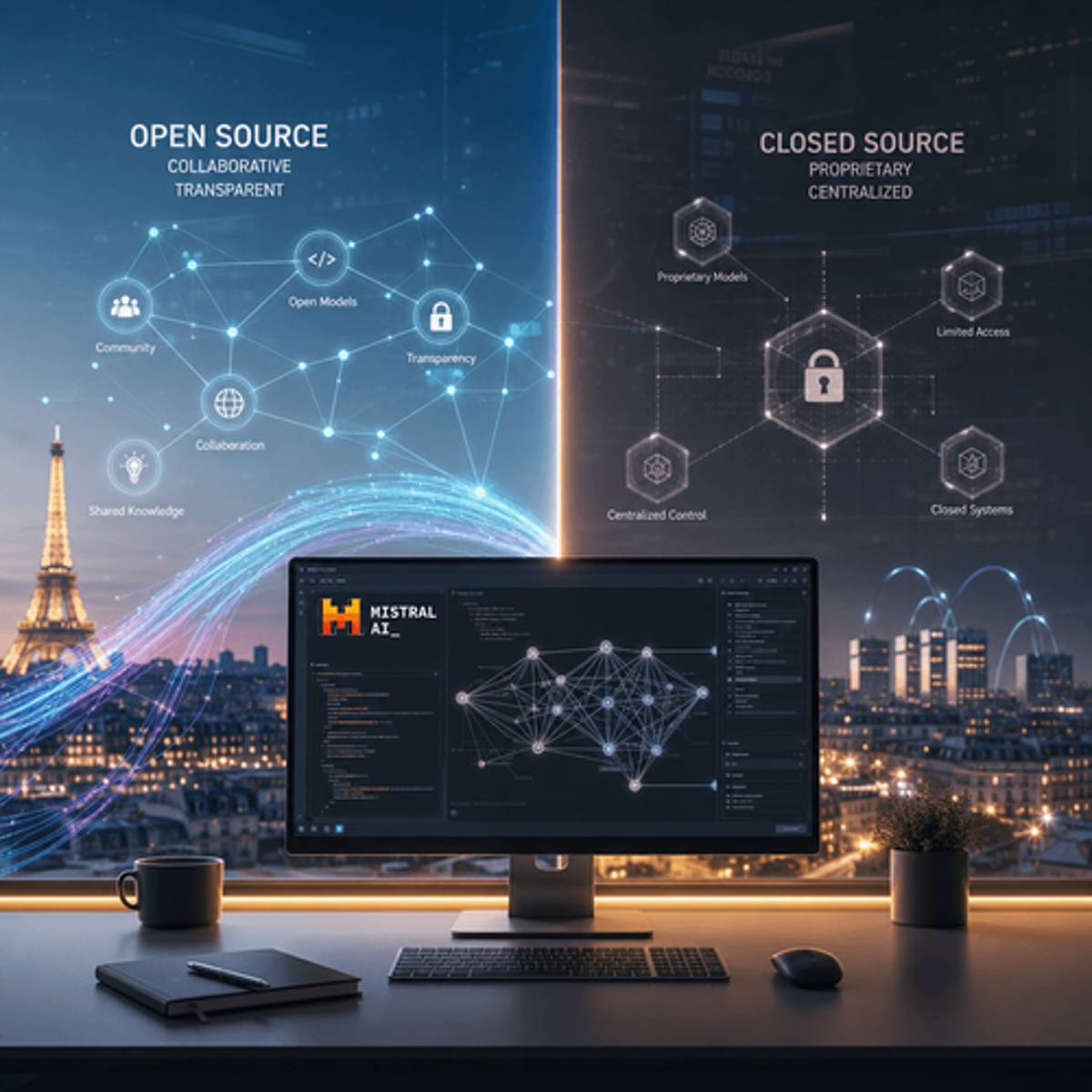 Mistral AI Takes on OpenAI with Open Source Frontier Models