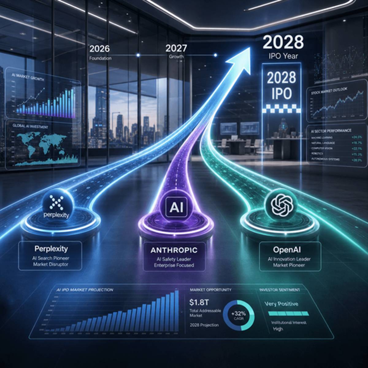 Perplexity commits to 2028 IPO as AI unicorns race public