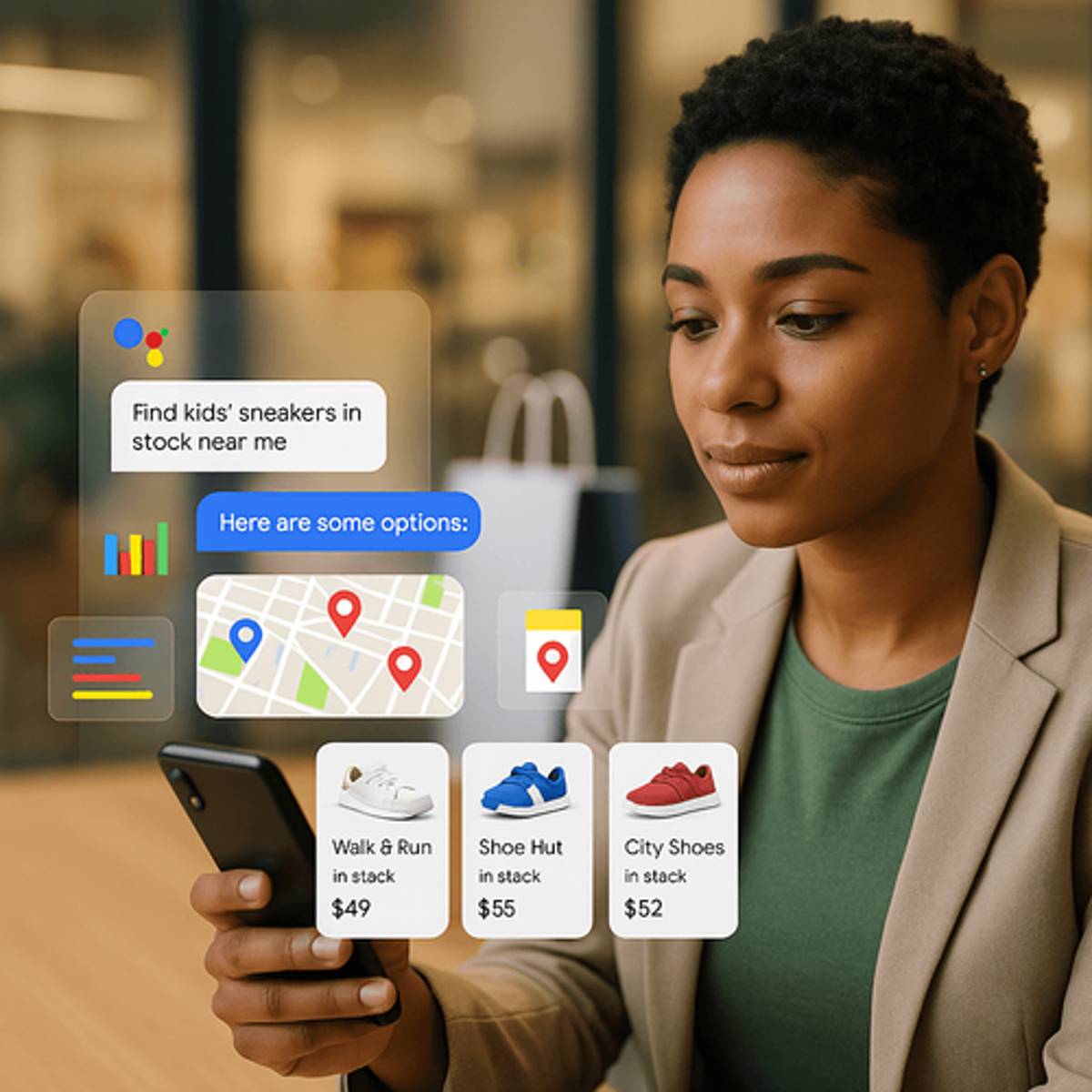 Google's AI Mode Now Finds Local Product Stock