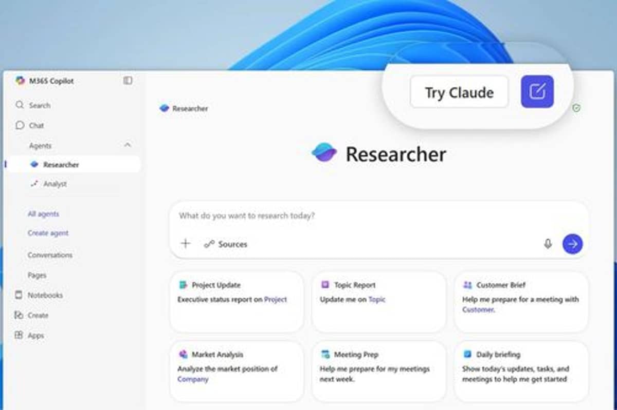 Microsoft adds Anthropic's Claude models to Office suite