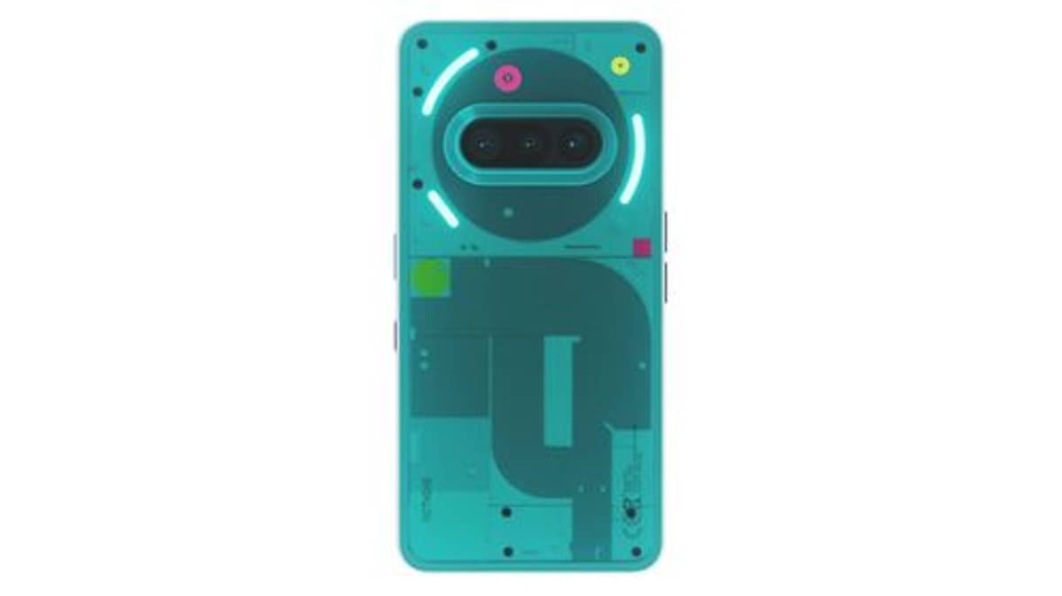 Nothing drops colorful Phone 3A Community Edition with dice