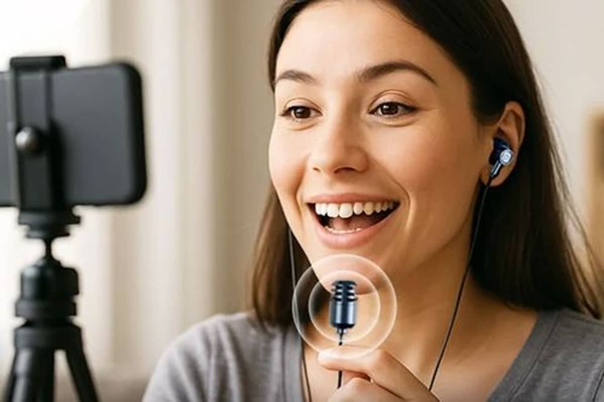 Portronics Conch One Earbuds Feature Handheld Wired Mic