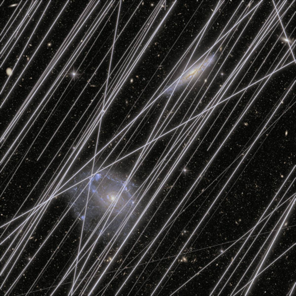 Satellite swarms threaten to ruin 40% of Hubble images by 2035