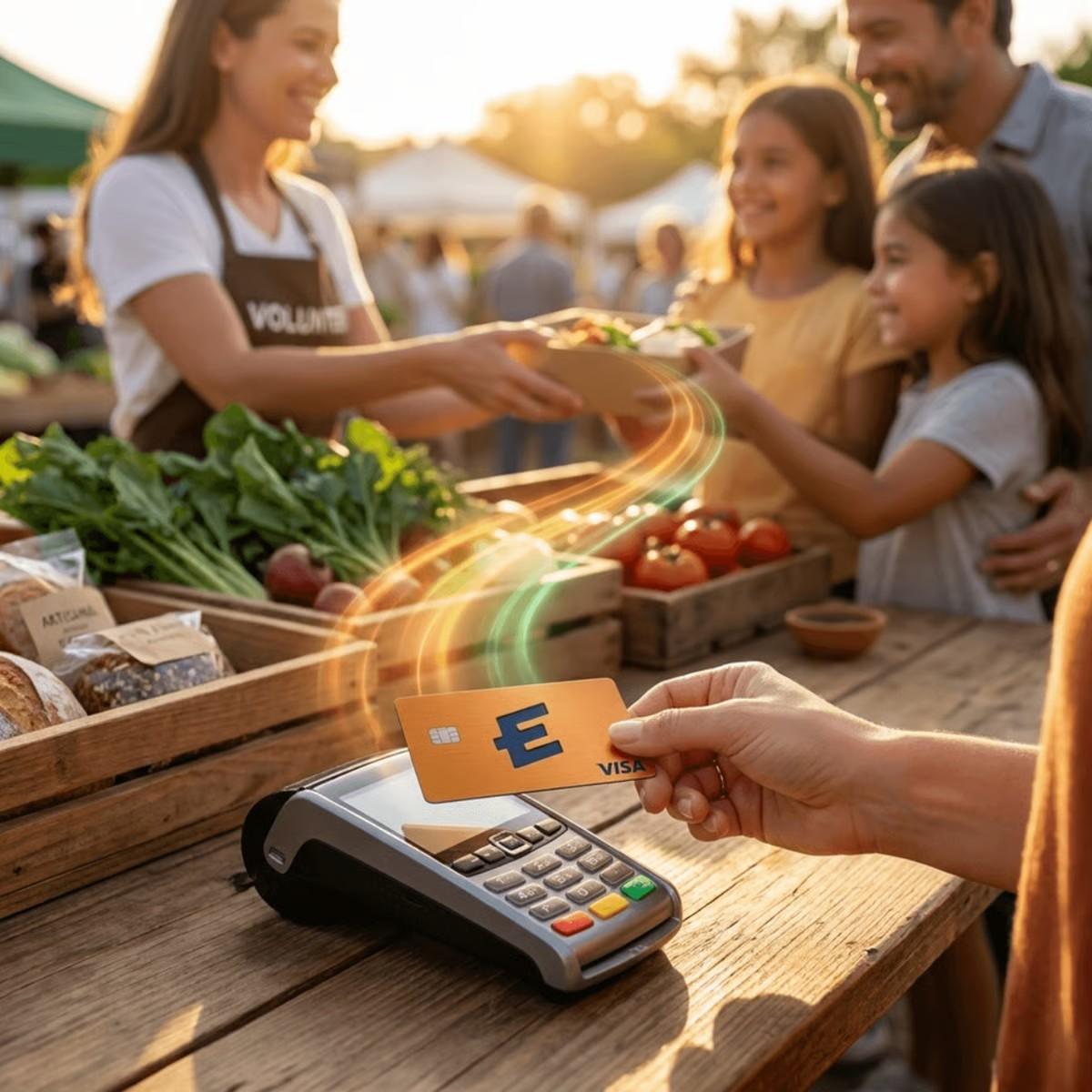 The Debit Card That Feeds People Just Landed on the App Store