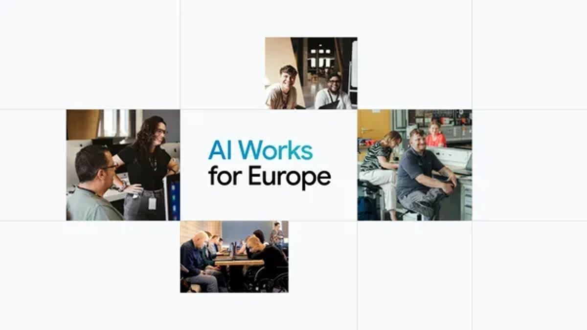 Google Launches AI Works for Europe Training Initiative