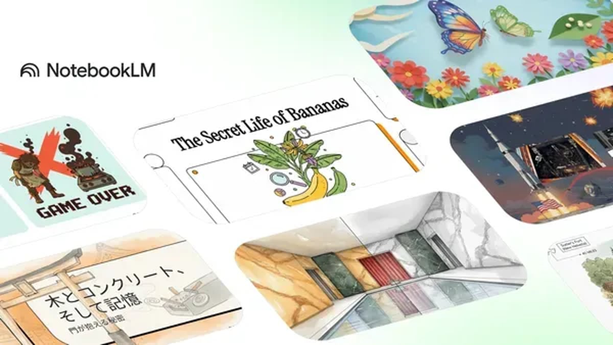 Google's NotebookLM adds visual flair with Nano Banana upgrade