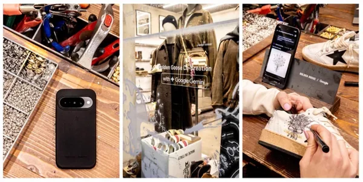 Google Pixel Partners with Golden Goose for AI-Powered Fashion