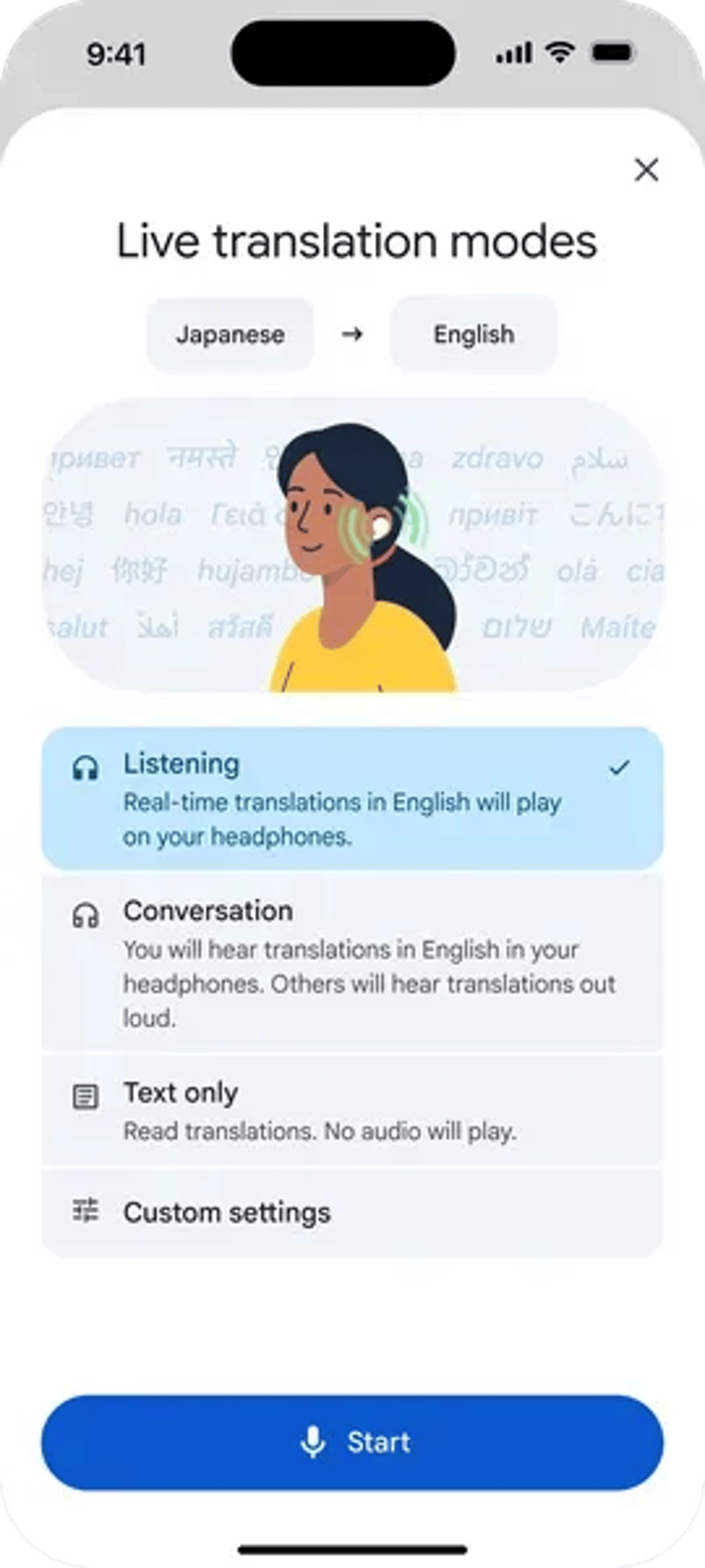 Google Translate Brings Live AI Translation To IOS Headphones The Google Translate Brings Live AI Translation To IOS Headphones The