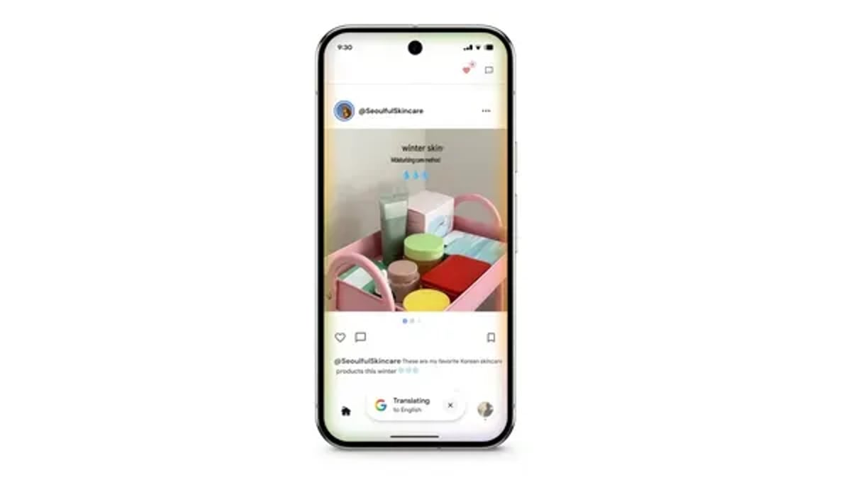 Google Rolls Out Continuous Translation for Circle to Search