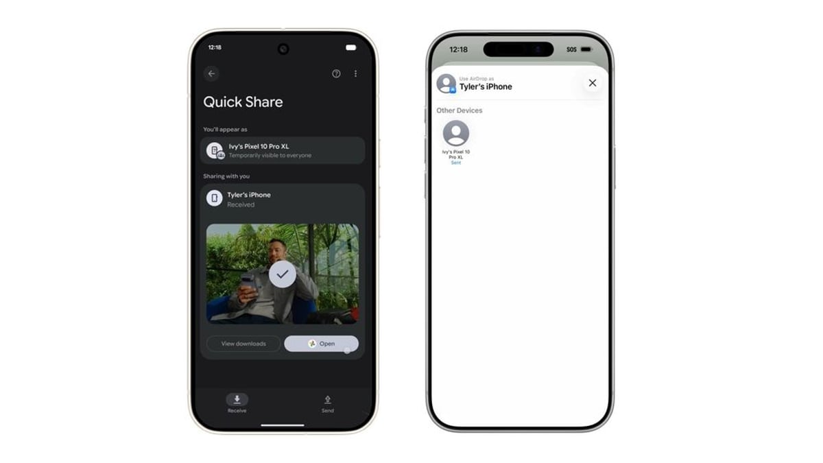 Google Breaks Down Apple's AirDrop Wall with Pixel 10