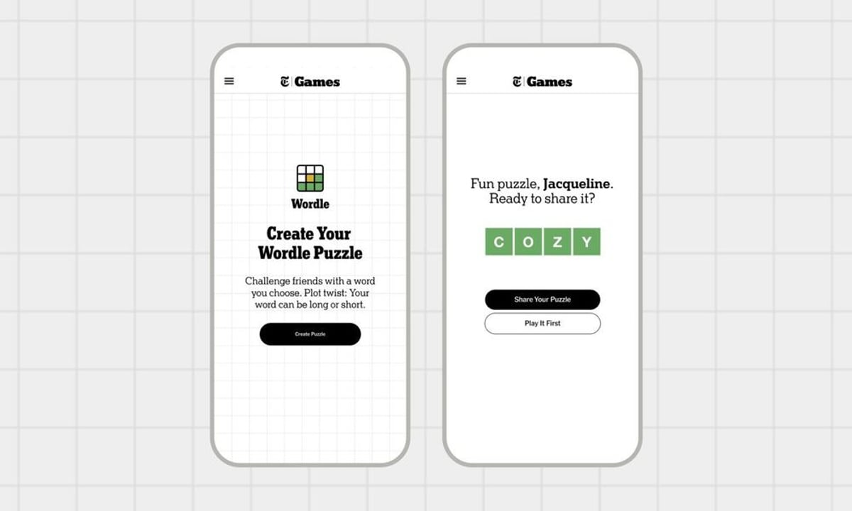 NYT launches Wordle puzzle creator for subscribers