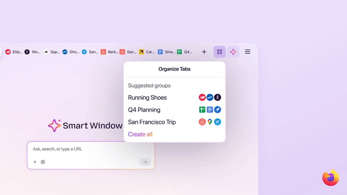 Firefox Smart Window brings AI-powered browsing to the masses
