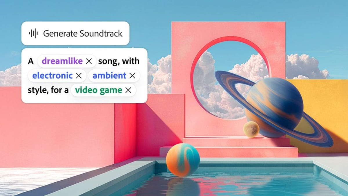 Adobe Firefly launches AI soundtrack and voice tools