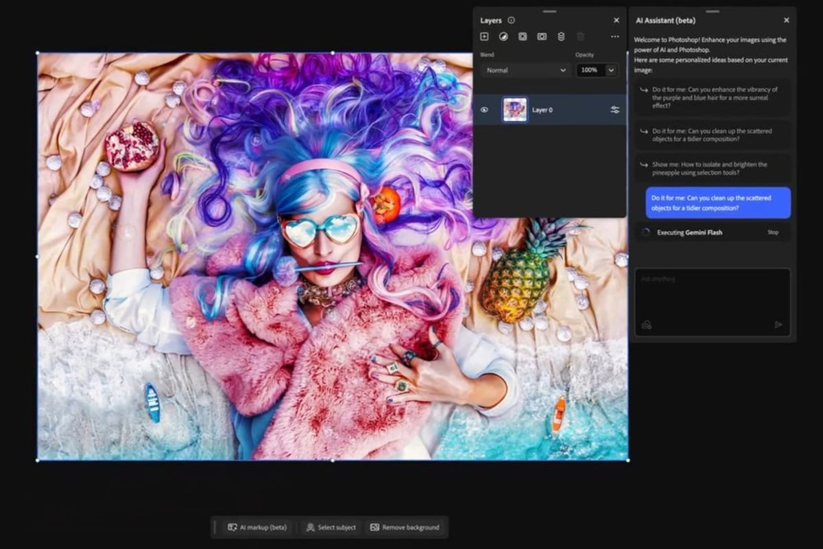 Adobe's Photoshop AI Assistant Goes Public Beta