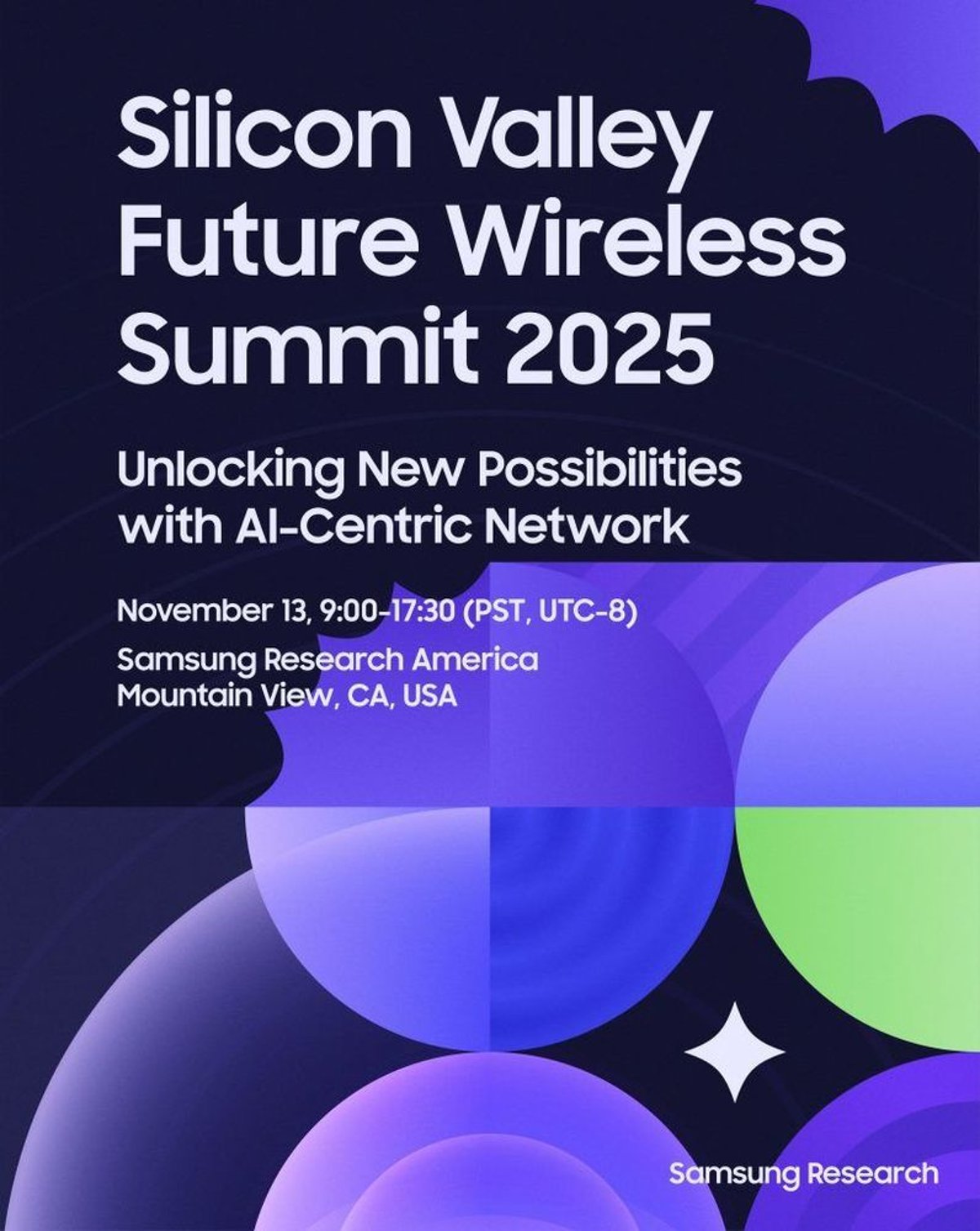 Samsung Demos AI-Native 6G Tech at Silicon Valley Summit