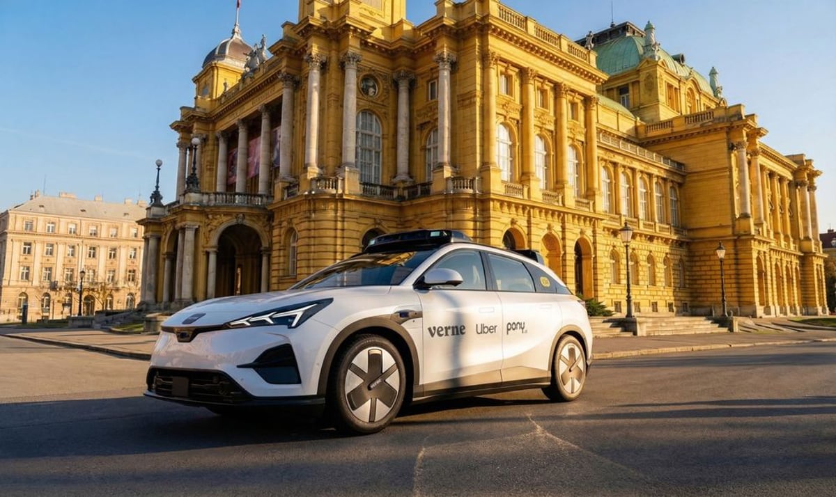 Uber Brings Robotaxis to Europe With Pony AI, Verne