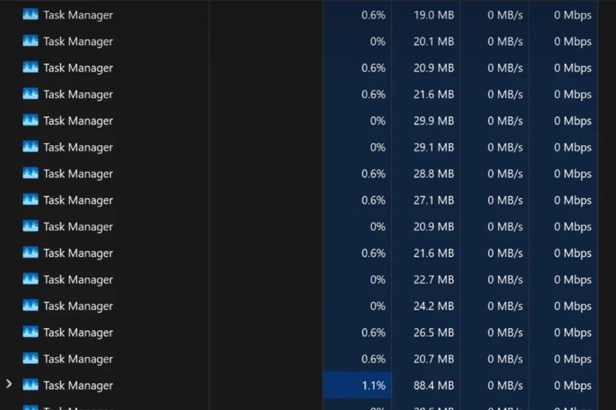 Windows 11 Bug Turns Task Manager Into Resource-Hogging Hydra