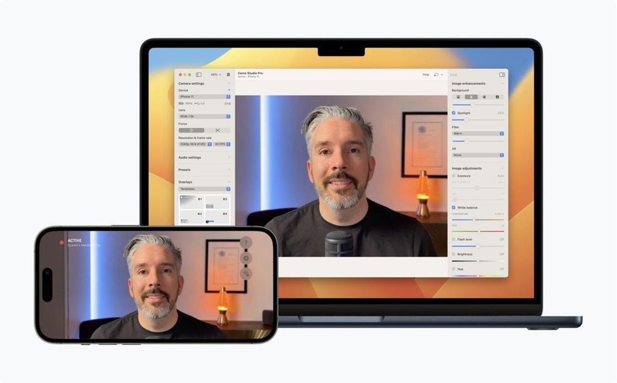 App Developer Sues Apple for Allegedly Copying Camo Webcam Tech