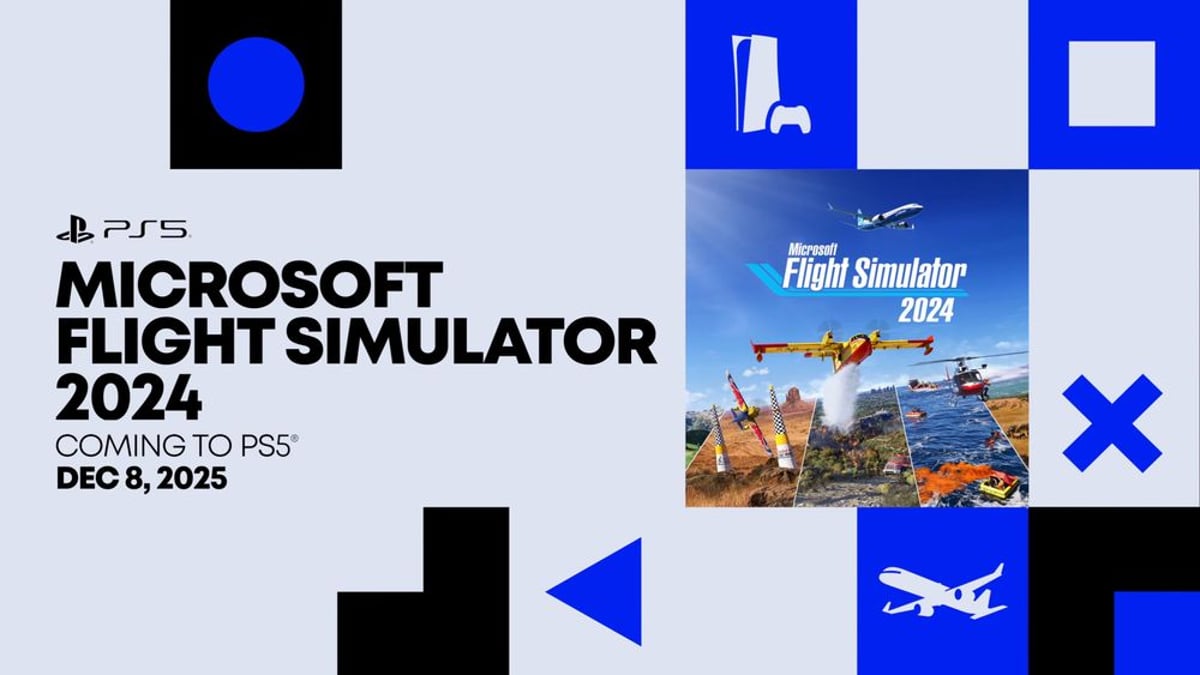 Microsoft Flight Simulator 2024 lands on PS5 with VR support