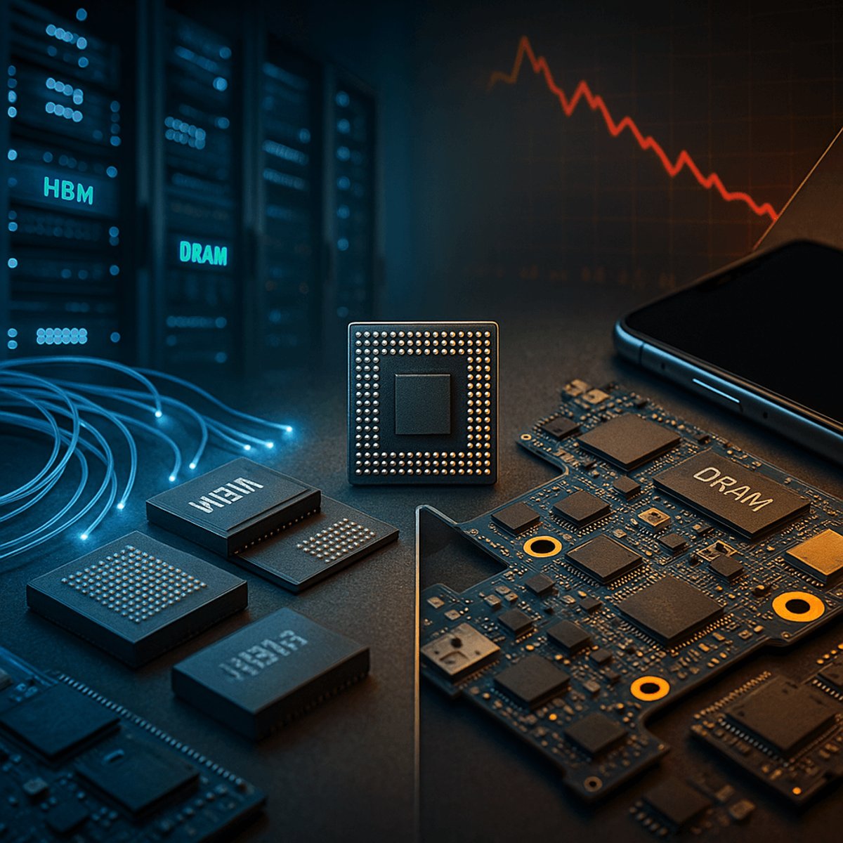 Qualcomm Shares Sink as Memory Shortage Chokes Mobile Market