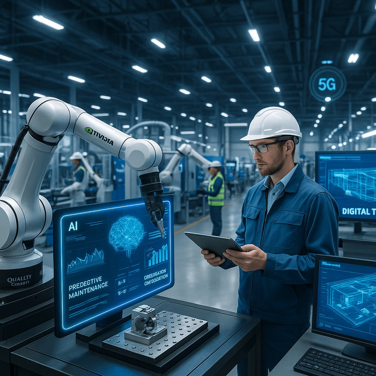 Nvidia Powers India's $134B AI Manufacturing Revolution