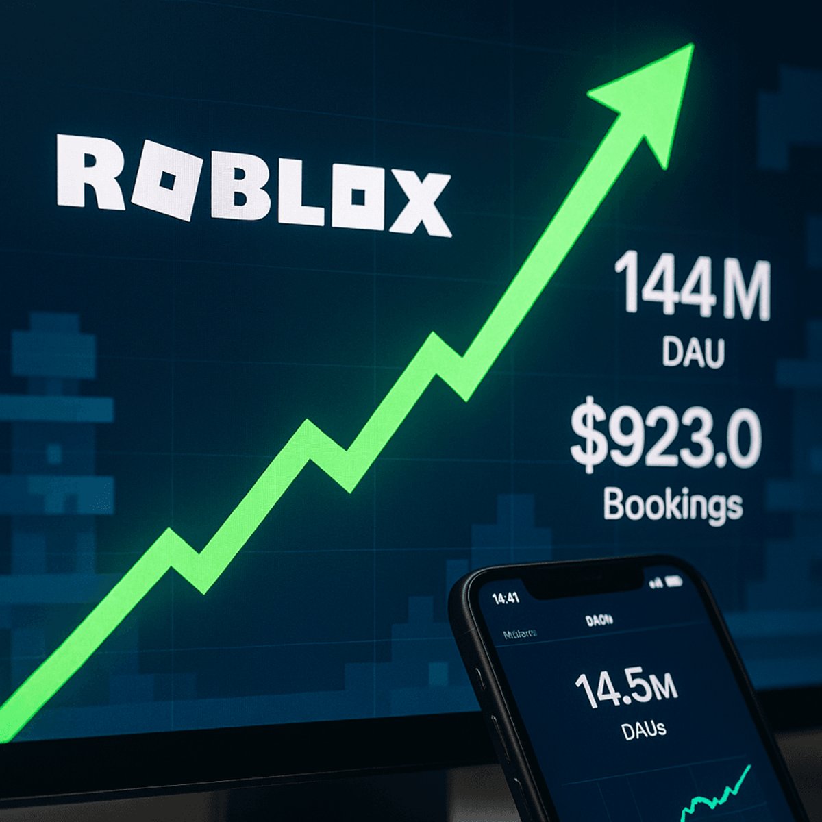 Roblox rockets 20% on blowout Q4, 144M daily users
