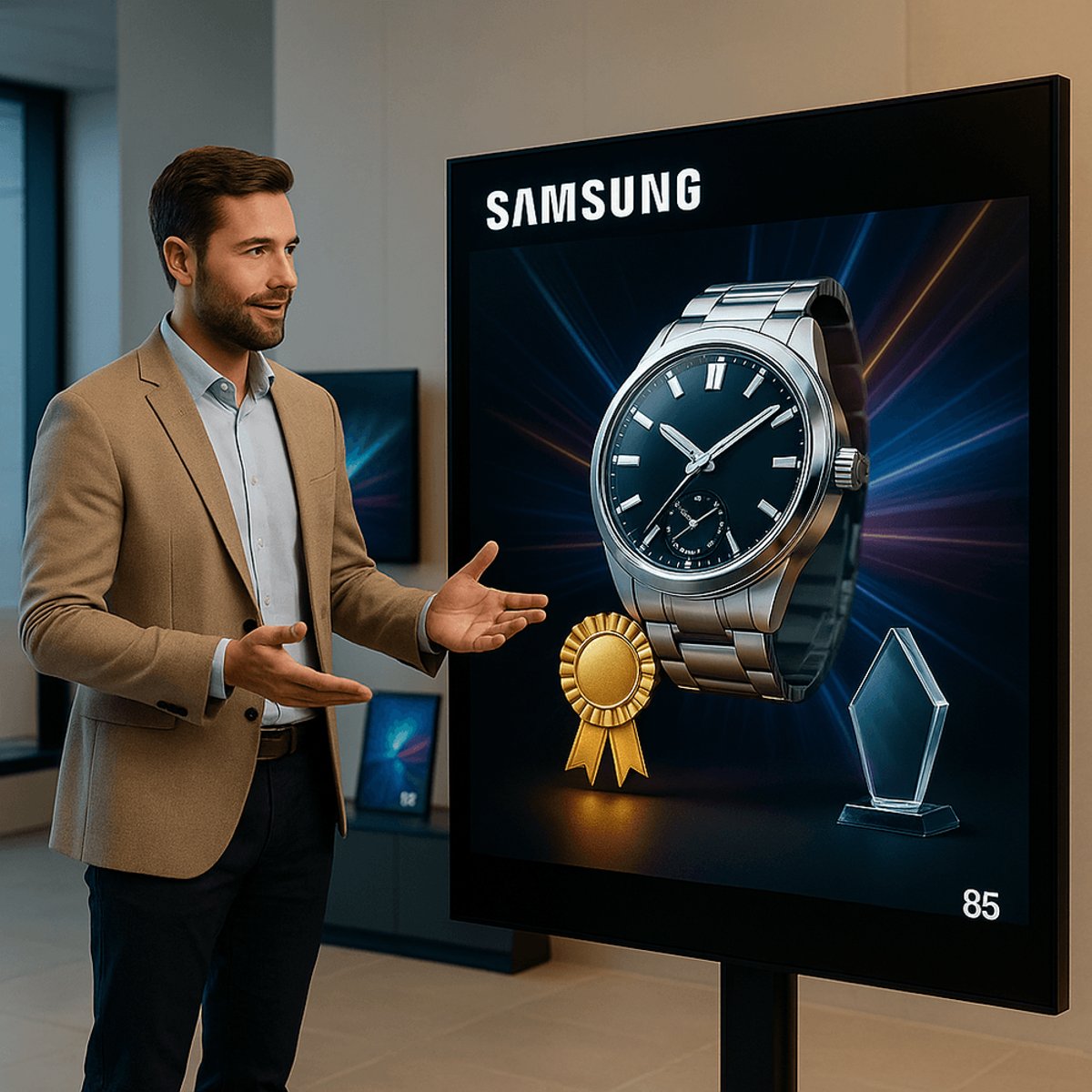 Samsung Sweeps ISE 2026 With 13 Awards for Spatial Signage