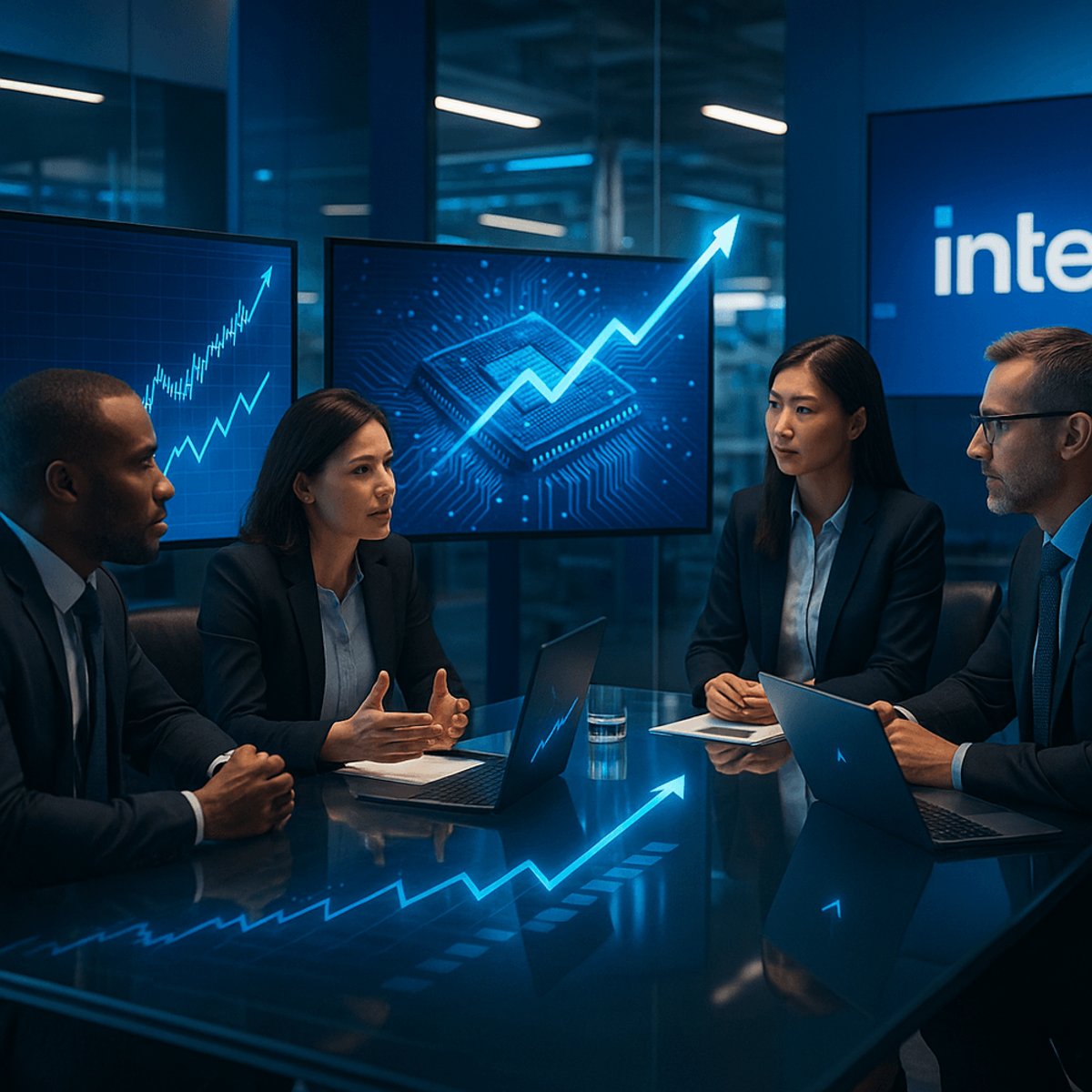 Intel Stock Surges 56% in Historic 9-Day Rally on AI Deals