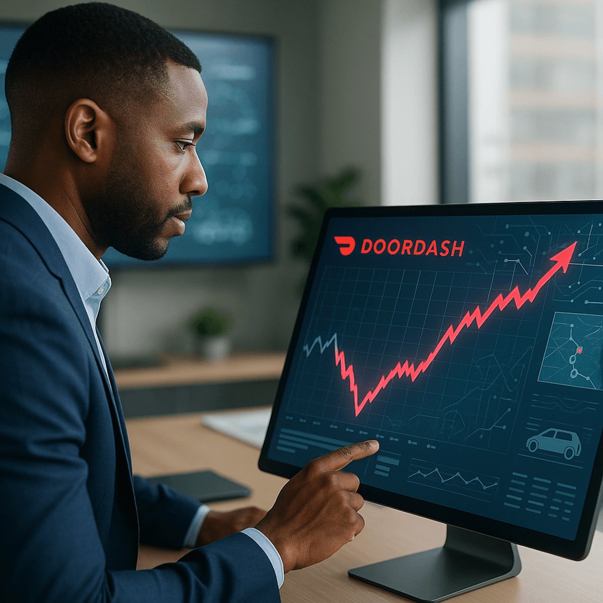 DoorDash Stock Surges 14% as AI Investment Fears Fade