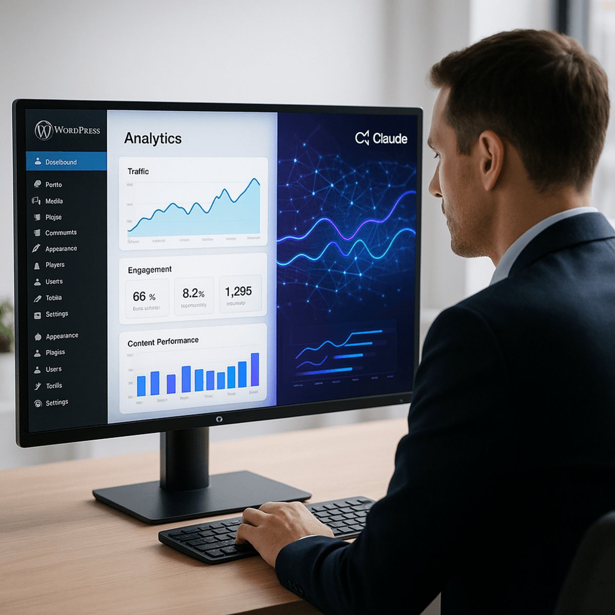 Claude AI plugs into WordPress to analyze site metrics