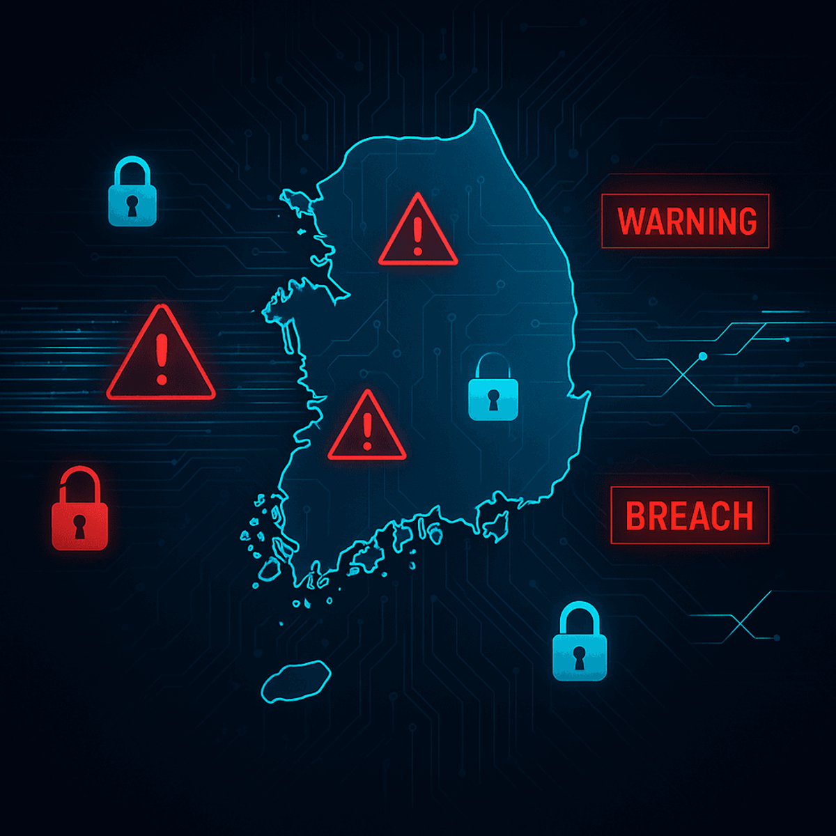 South Korea faces monthly cyberattacks as digital defenses crumble