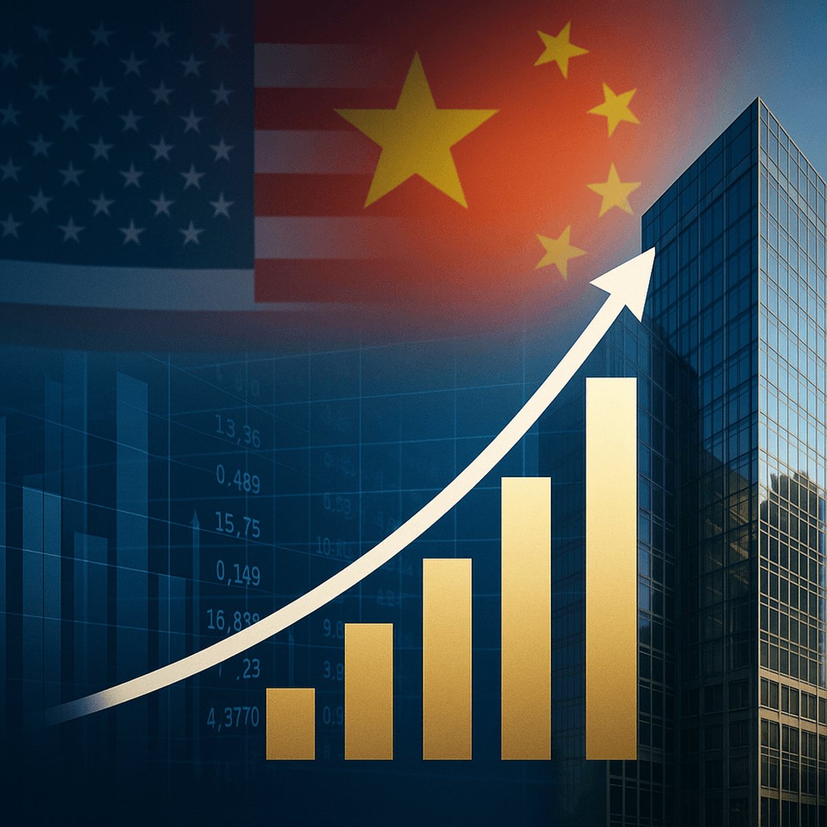 Banks Hit Records as Trump Preps China Trade War Price Controls