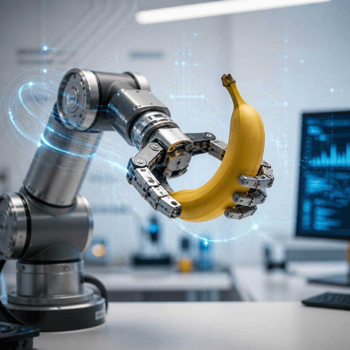 Robot Learns to Use Banana as Tool in Real-Time AI Breakthrough