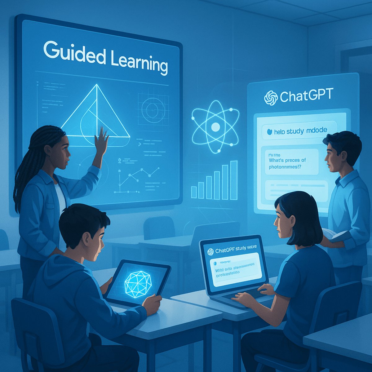 Google's Guided Learning vs ChatGPT's Advantage