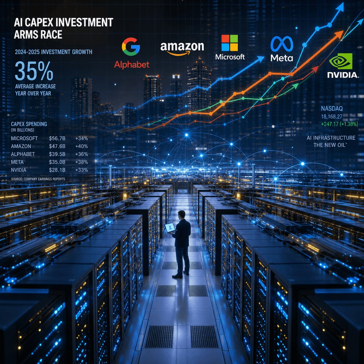 Alphabet Sets AI Spending Bar as Big Tech Capex Race Heats Up