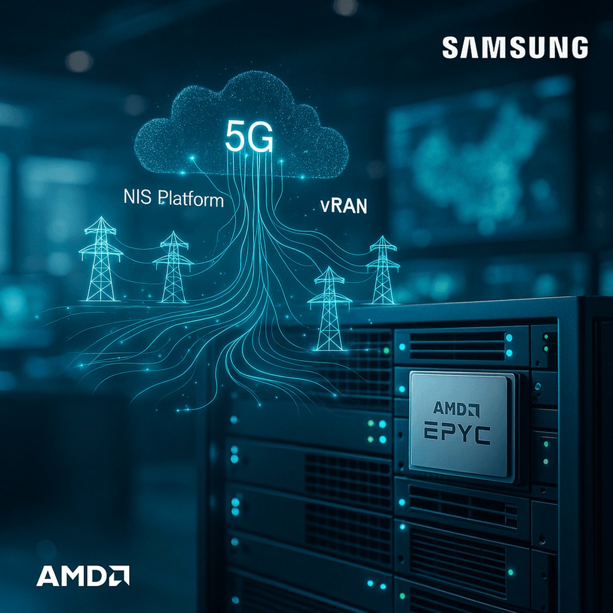 Samsung and AMD Push AI-Powered 5G Networks to Commercial Scale