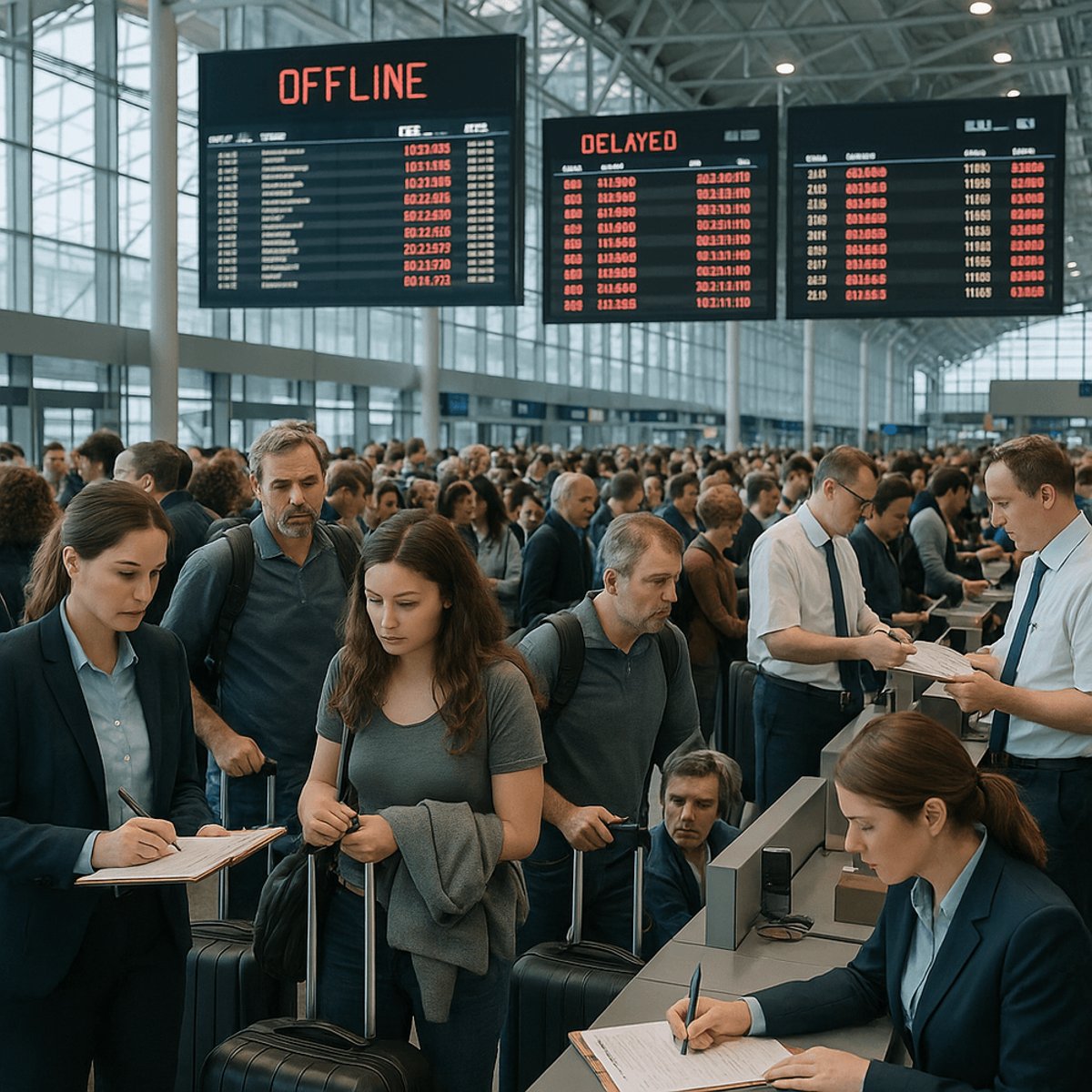 Ransomware Attack Cripples European Airports for Fourth Day