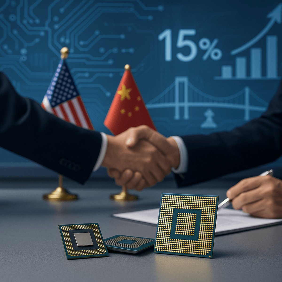 Breaking: Nvidia, AMD Strike Unprecedented 15% Revenue Deal with U.S.