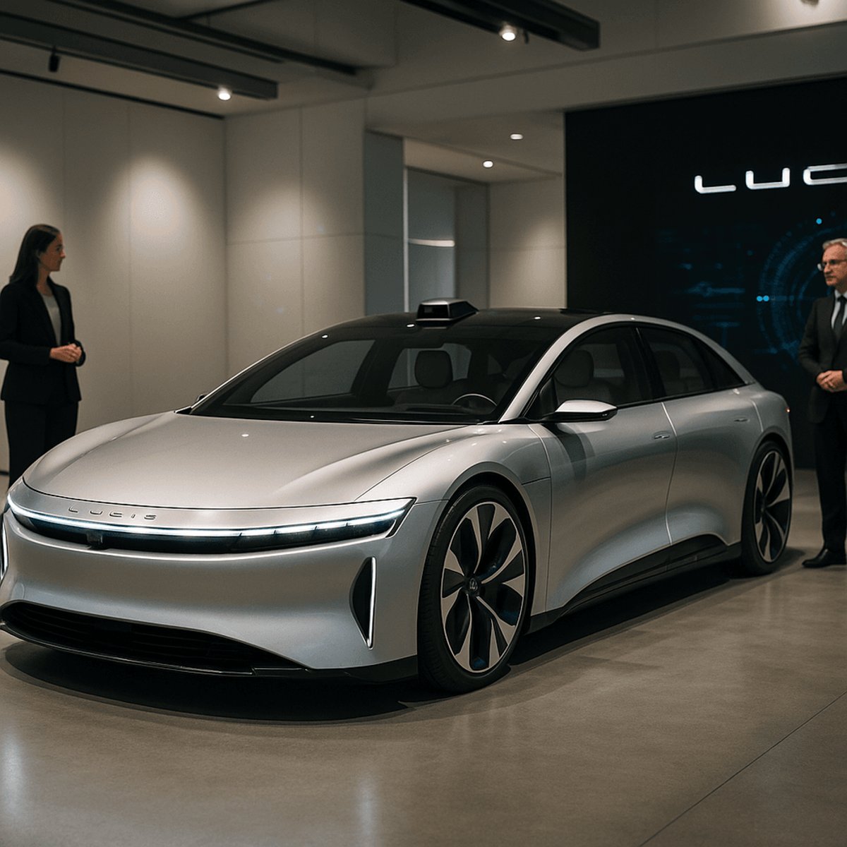 Lucid Unveils 'Lunar' Robotaxi, Bets on Autonomy Revival