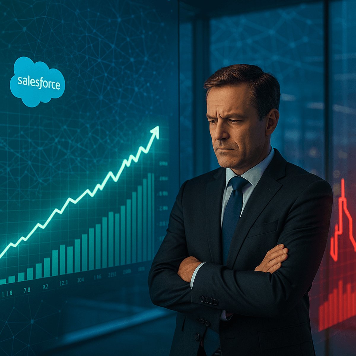 Salesforce Stock Drops Despite Strong Results as AI Fears Grip Investors
