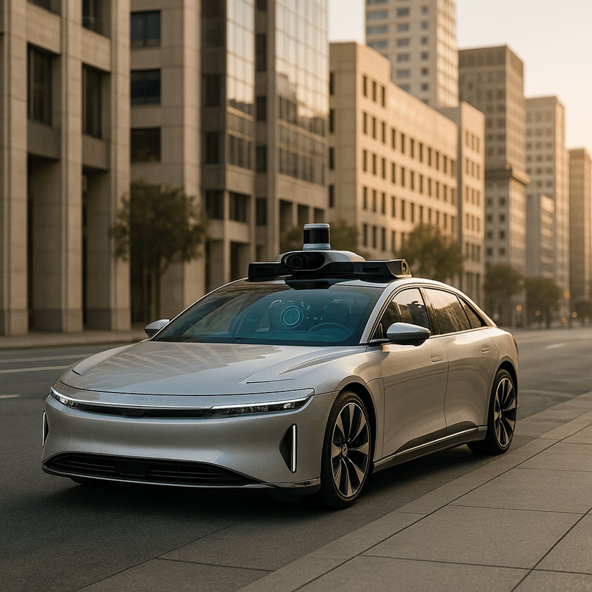 Uber and Nuro Deploy Lucid Robotaxis in San Francisco Test